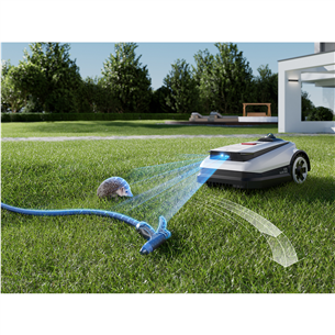 Ecovacs GOAT A1-3000 LiDAR, balta/melna - Robots zāles pļāvējs
