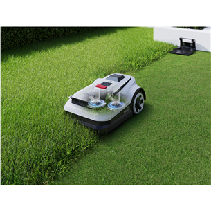 Ecovacs GOAT A1-3000 LiDAR, balta/melna - Robots zāles pļāvējs
