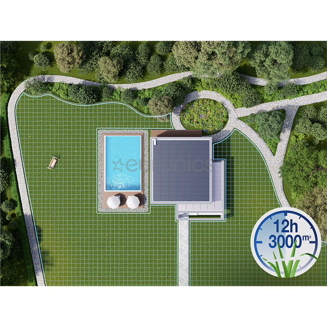 Ecovacs GOAT A1-3000 LiDAR, white/black - Robotic lawn mower