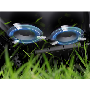 Ecovacs GOAT A1-3000 LiDAR, balta/melna - Robots zāles pļāvējs