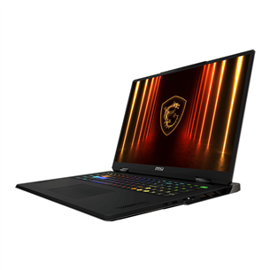 MSI Vector A18 HX, 18'', QHD+, 240 Hz, Ryzen 9, 32 GB, 1 TB, RTX 5070 Ti, ENG, pelēka - Portatīvais dators