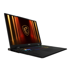 MSI Vector A18 HX, 18'', QHD+, 240 Hz, Ryzen 9, 32 GB, 1 TB, RTX 5070 Ti, ENG, pelēka - Portatīvais dators
