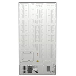 Hisense, NoFrost, 566 L, augstums 179 cm, pelēka - SBS ledusskapis