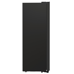 Hisense, NoFrost, 566 L, augstums 179 cm, melna tērauda - SBS ledusskapis
