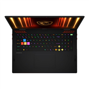 MSI Raider 18, 18'', UHD+, Mini-LED, 120 Hz, Ultra 9, 64 GB, 4 TB, RTX 5090, ENG, melna - Portatīvais dators