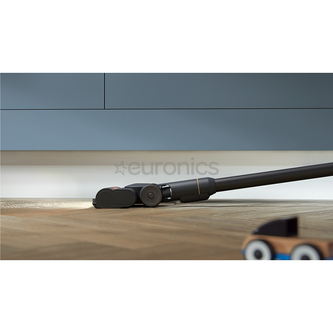 Philips 7000 Series AquaTrio, Wet & Dry, melna/dzeltena - Bezvadu putekļu sūcējs