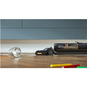 Philips 7000 Series AquaTrio, Wet & Dry, melna/dzeltena - Bezvadu putekļu sūcējs