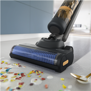 Philips 7000 Series AquaTrio, Wet & Dry, melna/dzeltena - Bezvadu putekļu sūcējs