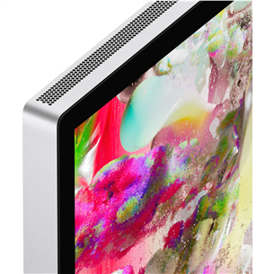 Apple Studio Display,  27", 5K, LED IPS, USB-C, nano-texture glass, VESA adapteris, sudraba - Monitors
