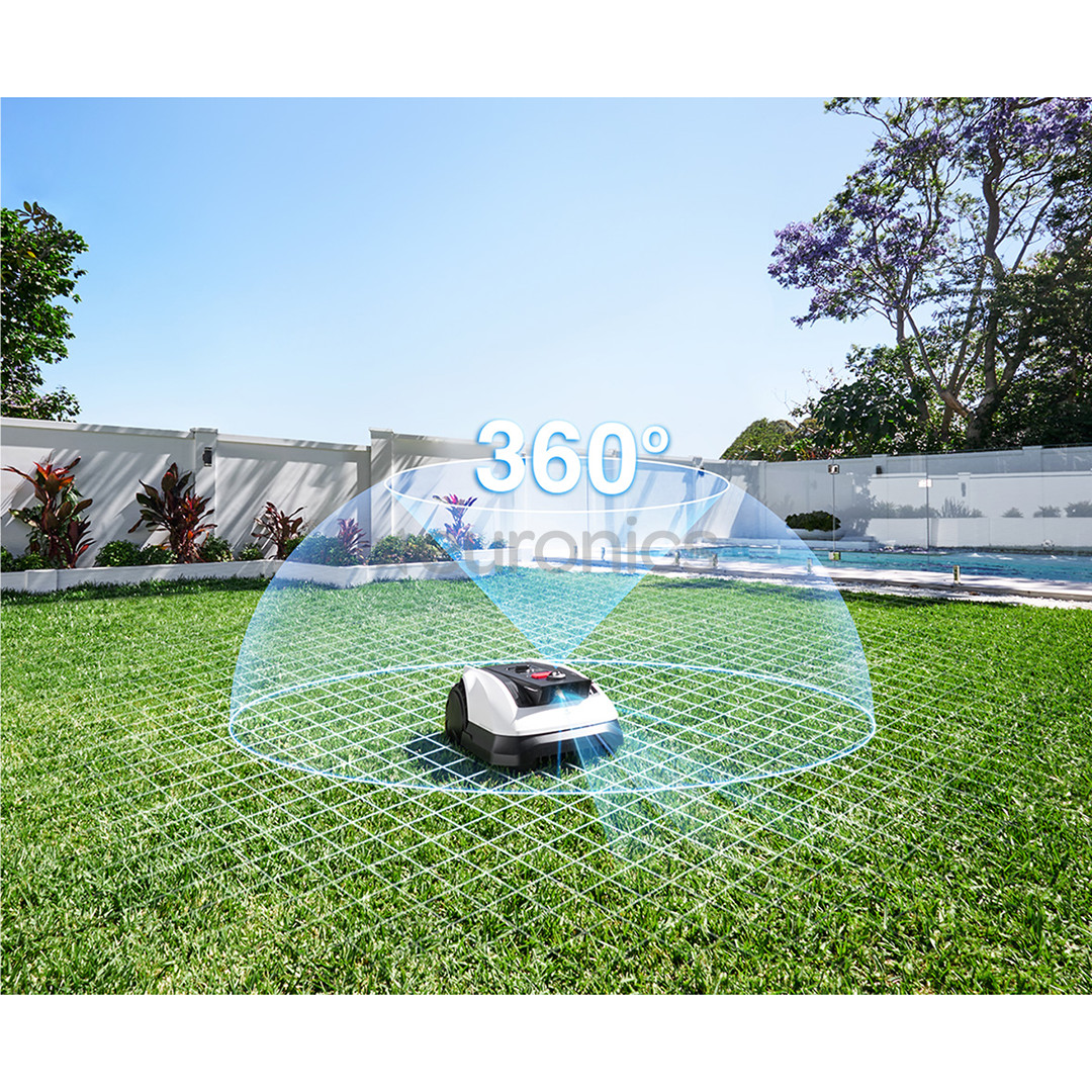 Ecovacs Goat 0500 Panorama, белый/черный - Робот-газонокосилка