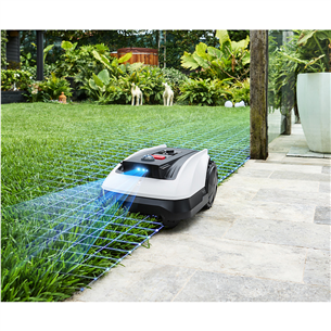 Ecovacs GOAT O500 Panorama, balta/melna - Robots zāles pļāvējs
