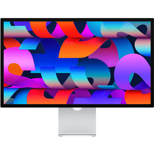 Apple Studio Display,  27", 5K, LED IPS, nano-texture glass, tilt adjustable stand, silver - Monitor MYJK3Z/A