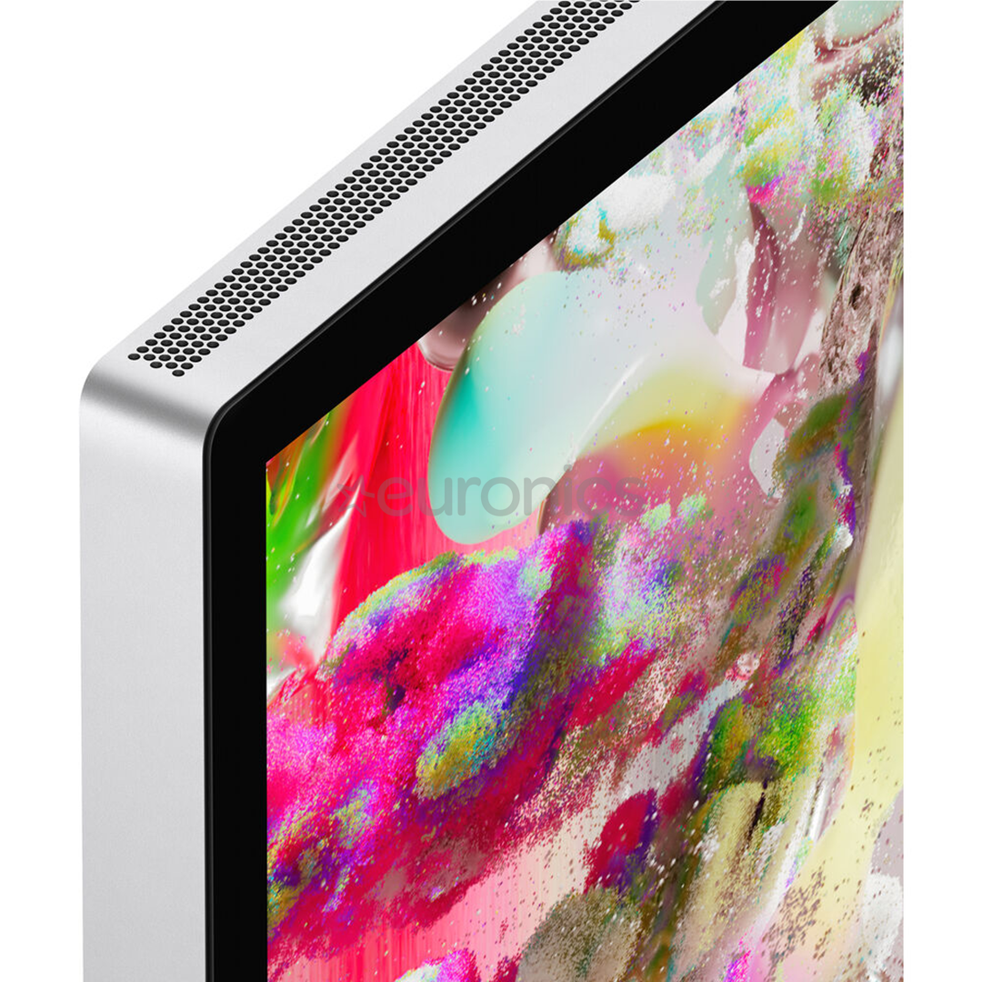 Apple Studio Display,  27", 5K, LED IPS, USB-C, standard glass, VESA mount adapter, silver - Monitor