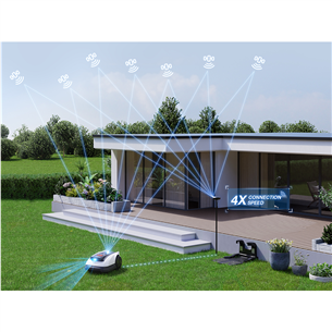 Ecovacs GOAT O800 RTK, balta/melna - Robots zāles pļāvējs