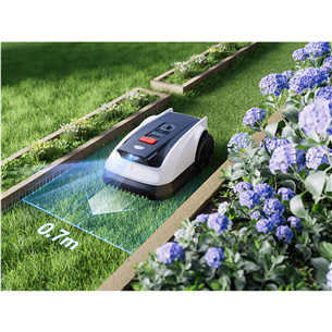 Ecovacs Goat 0800 RTK, белый/черный - Робот-газонокосилка