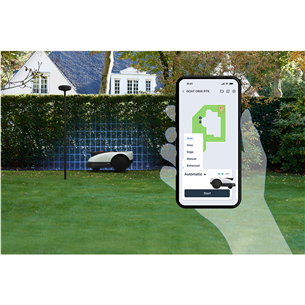 Ecovacs GOAT O800 RTK, balta/melna - Robots zāles pļāvējs
