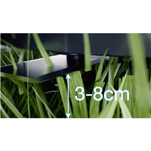 Ecovacs GOAT O800 RTK, balta/melna - Robots zāles pļāvējs
