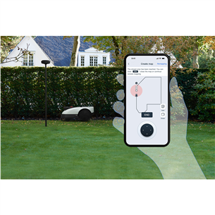 Ecovacs GOAT O800 RTK, balta/melna - Robots zāles pļāvējs