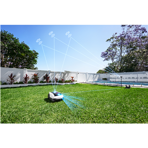 Ecovacs GOAT O800 RTK, balta/melna - Robots zāles pļāvējs
