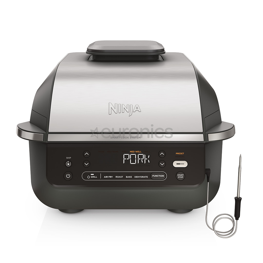 Ninja 5-in-1, 1760 W, black/silver - Grill & Air Fryer