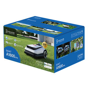 Ecovacs GOAT A1600RTK, белый/черный - Робот-газонокосилка