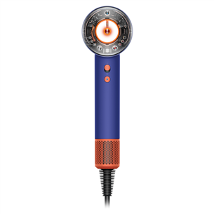 Dyson Supersonic Nural Vinca Blue/Topaz, 1600 W, zila/oranža - Matu fēns SUPERSONIC.NURAL.VNB