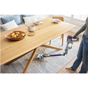 Shark PowerDetect Cordless Pet, pelēka/lillā - Bezvadu putekļu sūcējs