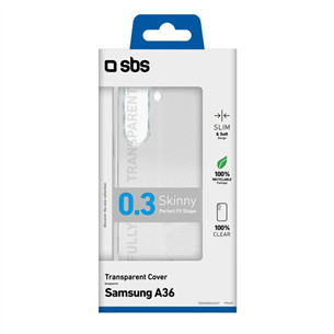 SBS Skinny cover, Galaxy A36, transparent - Smartphone cover