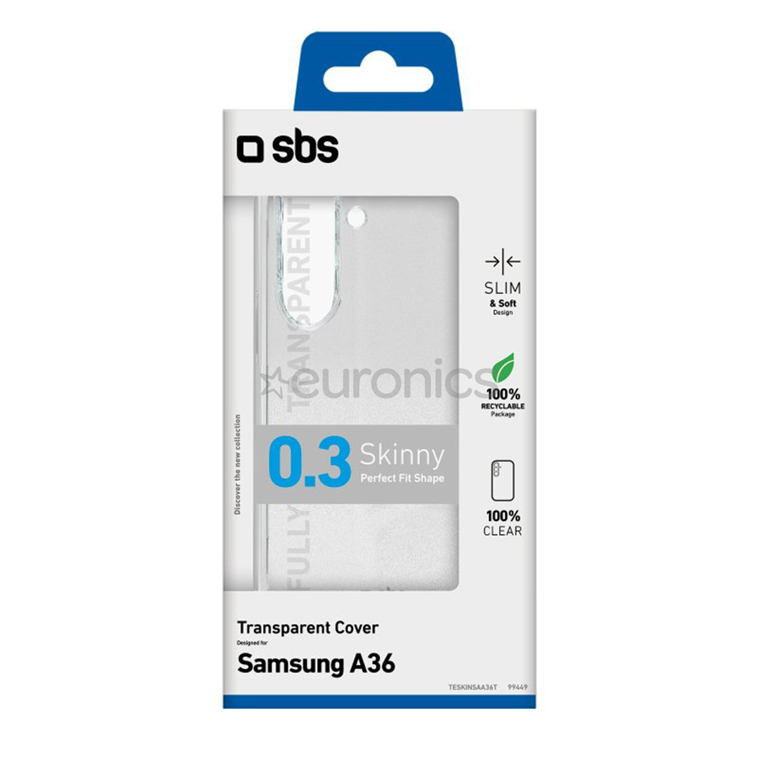 SBS Skinny cover, Galaxy A36, transparent - Smartphone cover