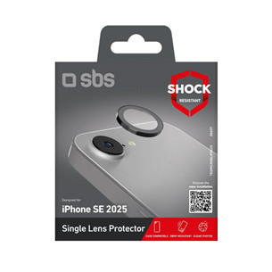 SBS Single protective lenses for camera, iPhone 16e - Camera lens protector