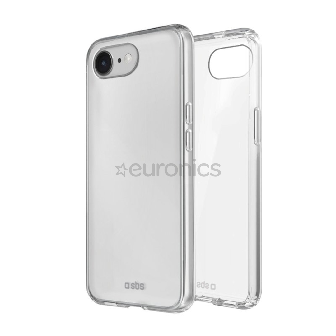 SBS Skinny cover, iPhone 16e, transparent - Smartphone cover