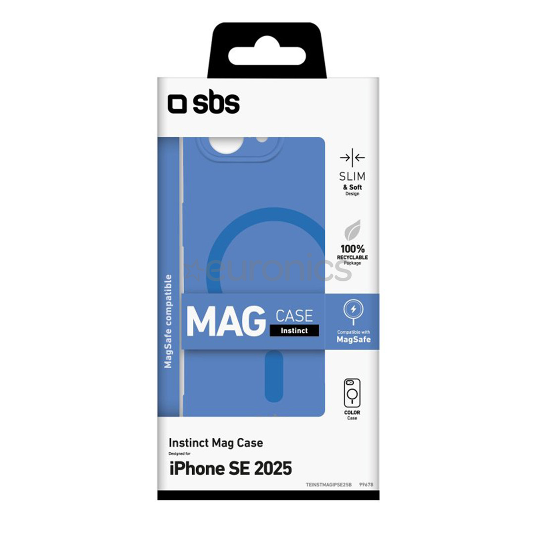 SBS Instinct Mag, iPhone 16e, zila - Apvalks viedtālrunim
