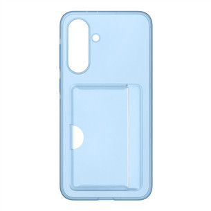 Samsung Card Slot Cover, Galaxy A14, с карманом для карты, голубой - Чехол