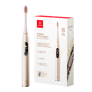 Oclean X Pro, zelta - Elektriskā zobu birste PR000125313