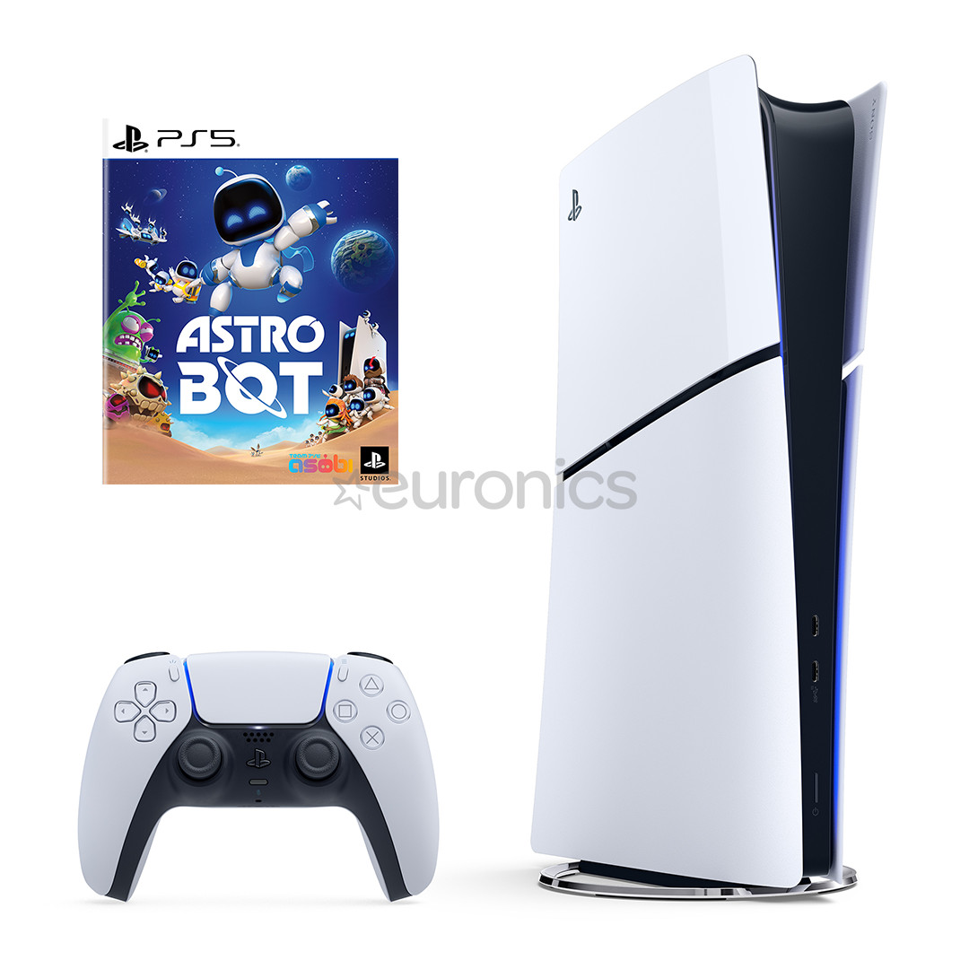 Sony PlayStation 5 Slim Digital + Astro Bot - Spēļu konsoles komplekts