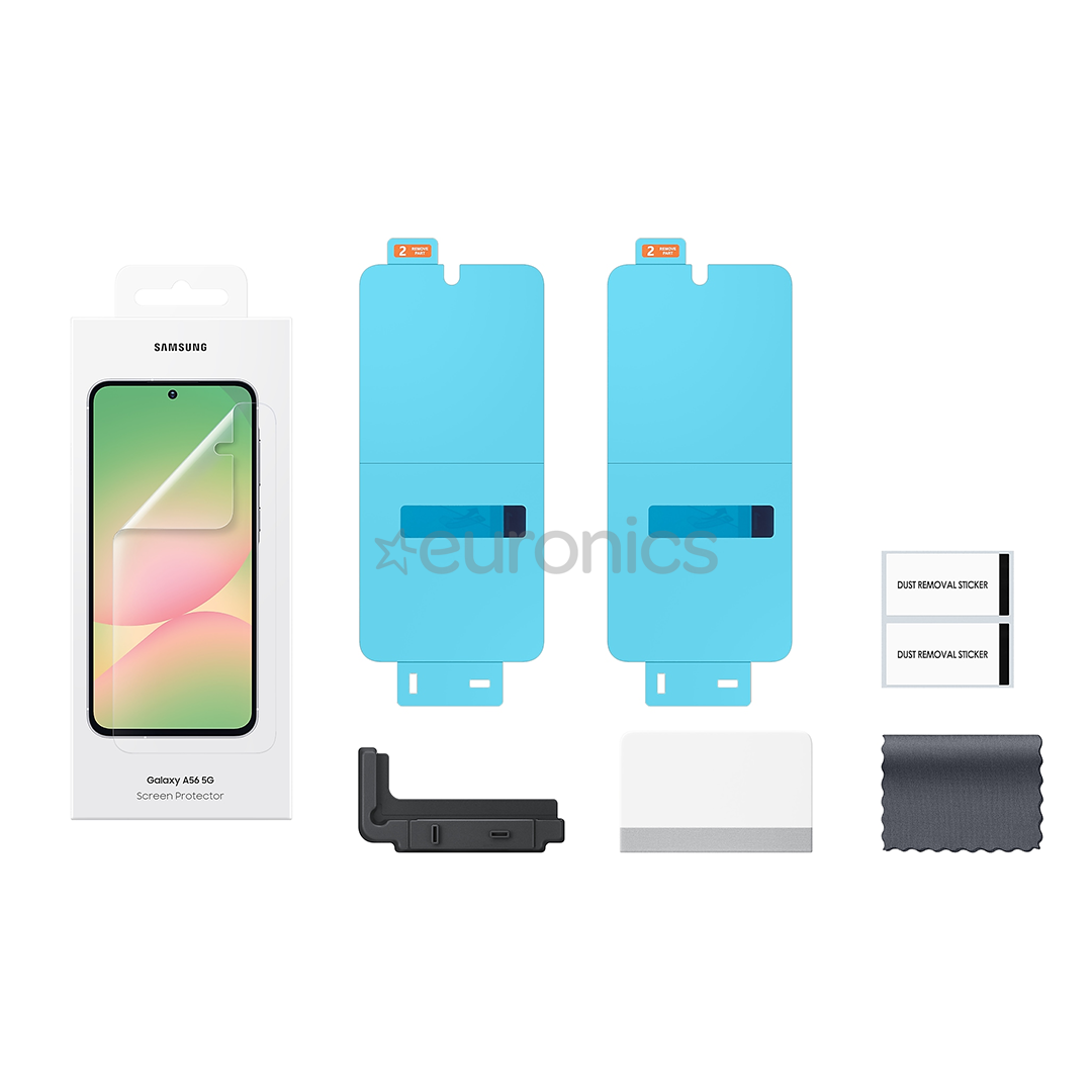 Samsung Screen Protector, Galaxy A56, caurspīdīga - Ekrāna aizsargs viedtālrunim