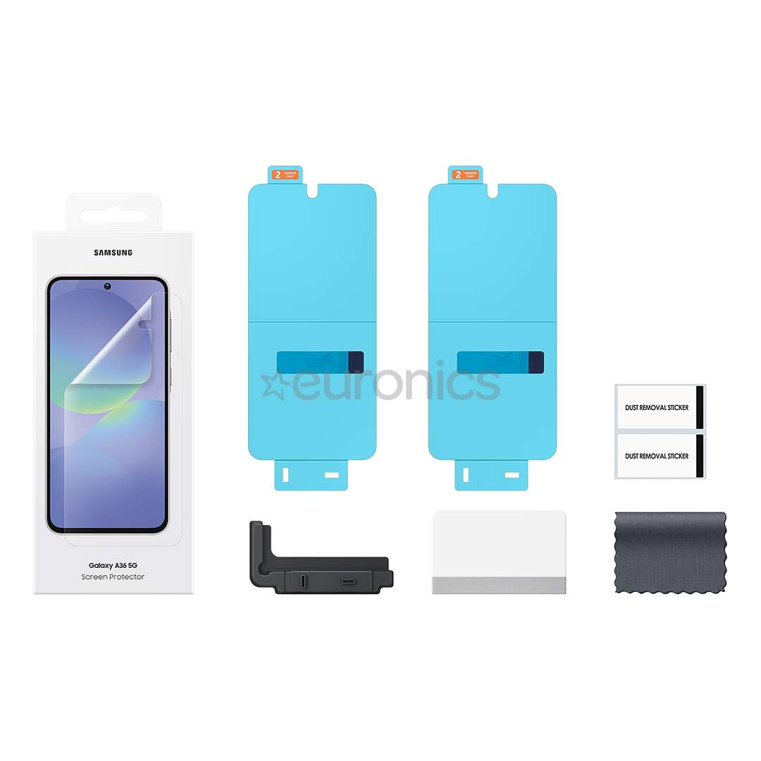 Samsung Screen Protector, Galaxy A36, caurspīdīga - Ekrāna aizsargs viedtālrunim