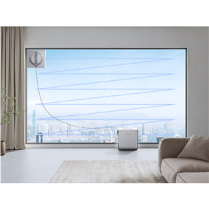 Ecovacs Winbot W2 Pro Omni, balta - Robots logu tīrītājs