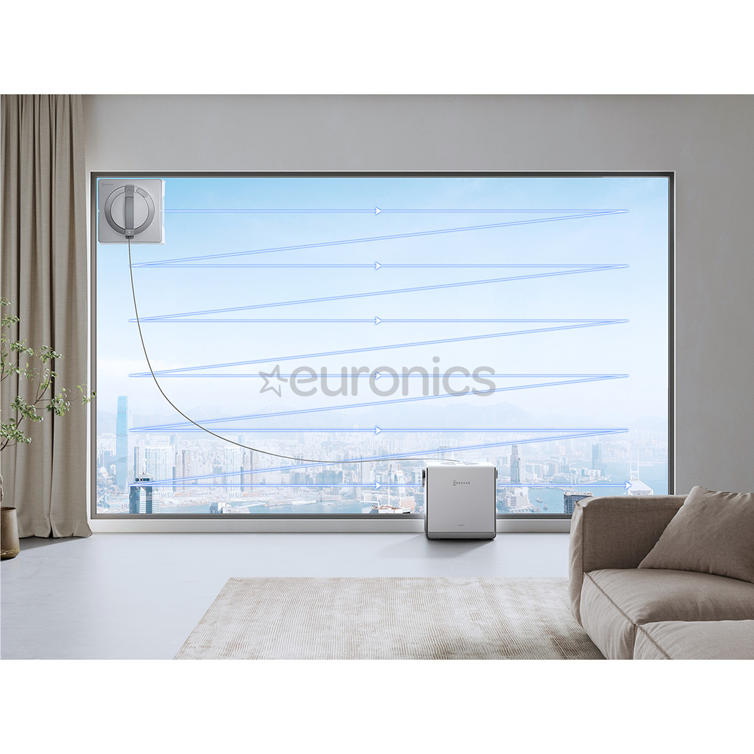 Ecovacs Winbot W2 Pro Omni, balta - Robots logu tīrītājs