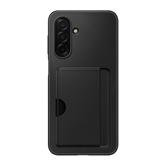 Samsung Card Slot Cover, Galaxy A26, kabatiņa kredītkartei, melna - Apvalks viedtālrunim