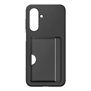 Samsung Card Slot Cover, Galaxy A26, kabatiņa kredītkartei, melna - Apvalks viedtālrunim