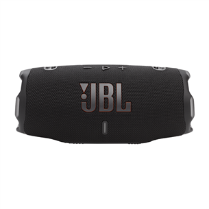 JBL Charge 6, melna - Portatīvais bezvadu skaļrunis