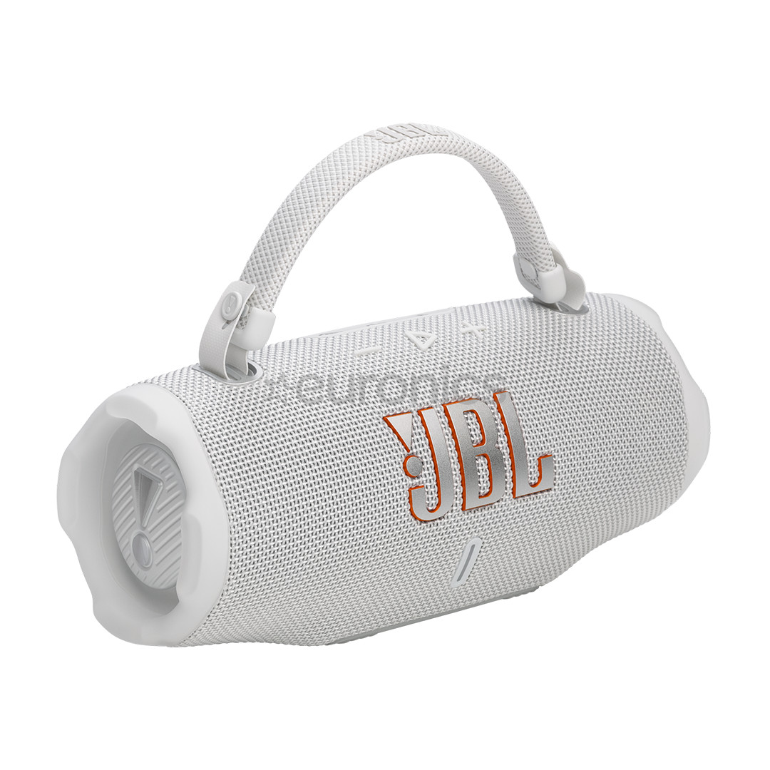 JBL Charge 6, white - Portable Wireless Speaker