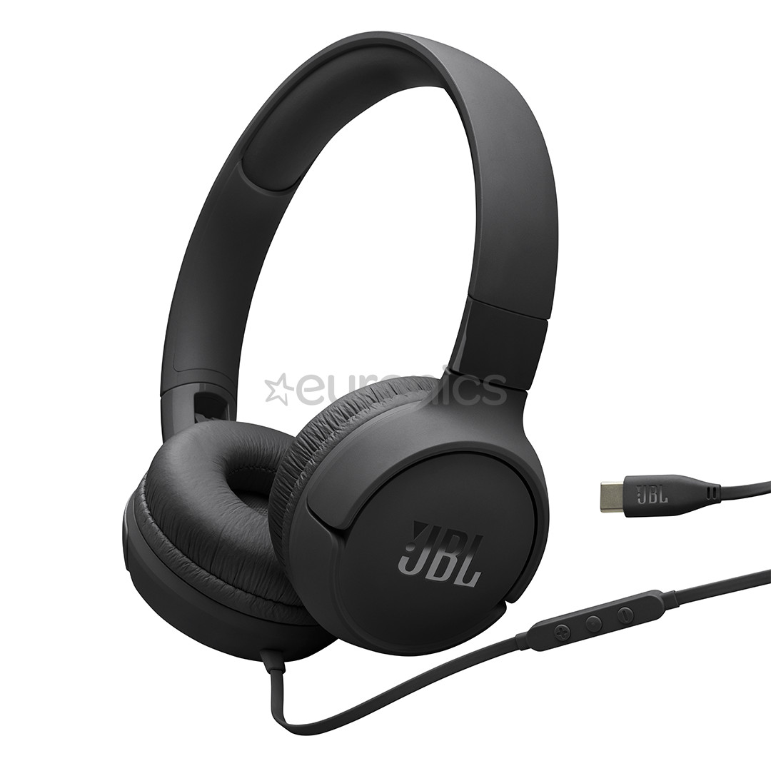 JBL Tune 520C, black - On-ear Headphones