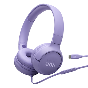 JBL Tune 500C, lillā - Austiņas JBLT520CPUR