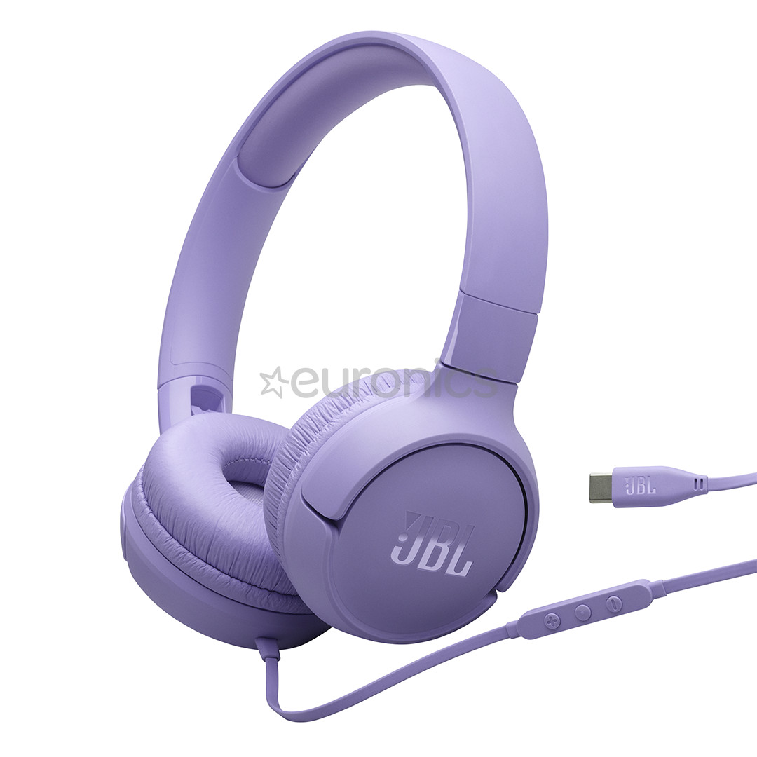 JBL Tune 520C, purple - On-ear Headphones