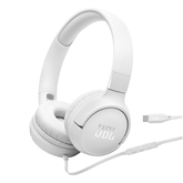 JBL Tune 520C, белый - Накладные наушники