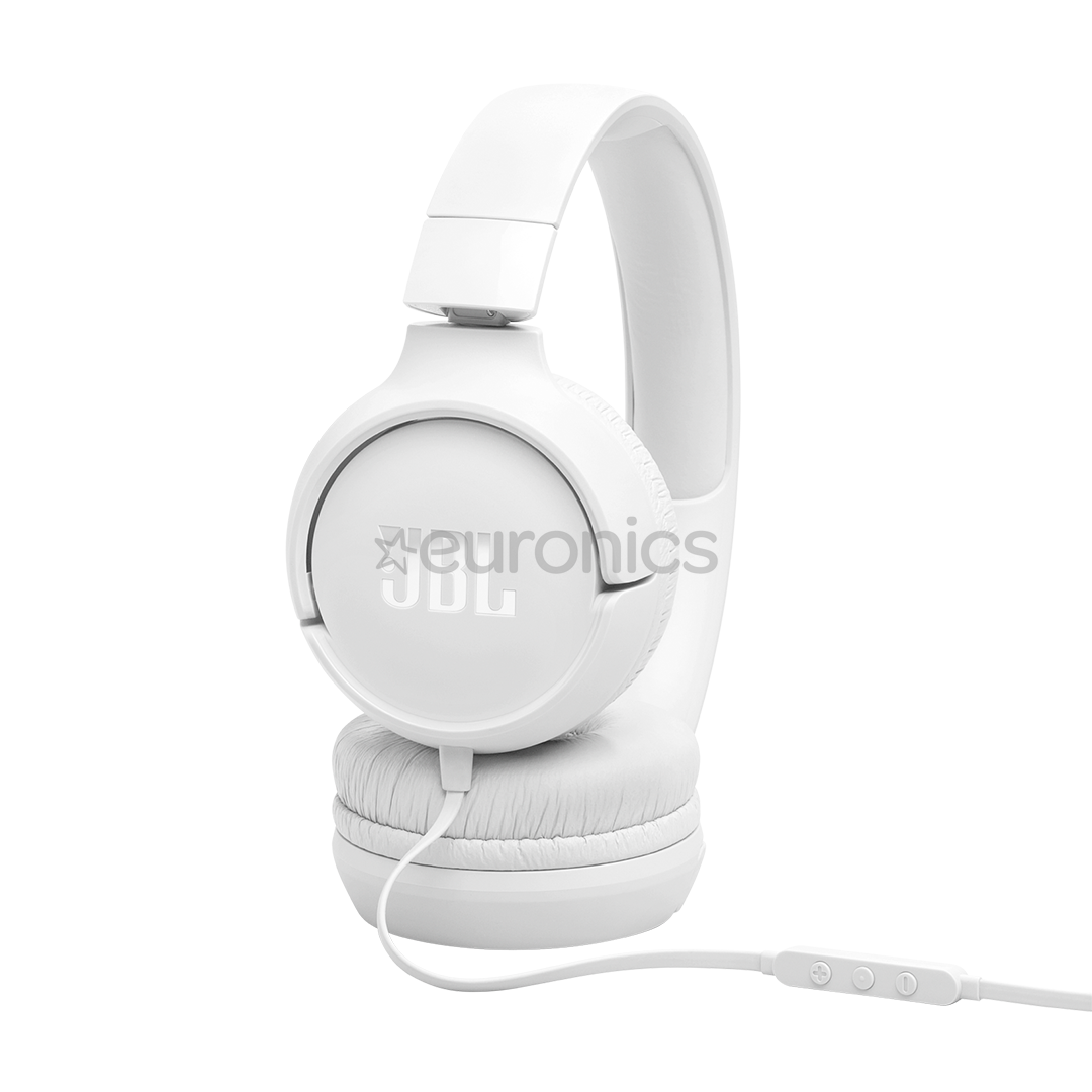 JBL Tune 520C, белый - Накладные наушники