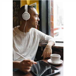 JBL Tune 520C, balta - Austiņas