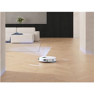 Ecovacs Deebot T30S Combo, Wet & Dry, balta - Robots putekļu sūcējs + rokas putekļu sūcējs